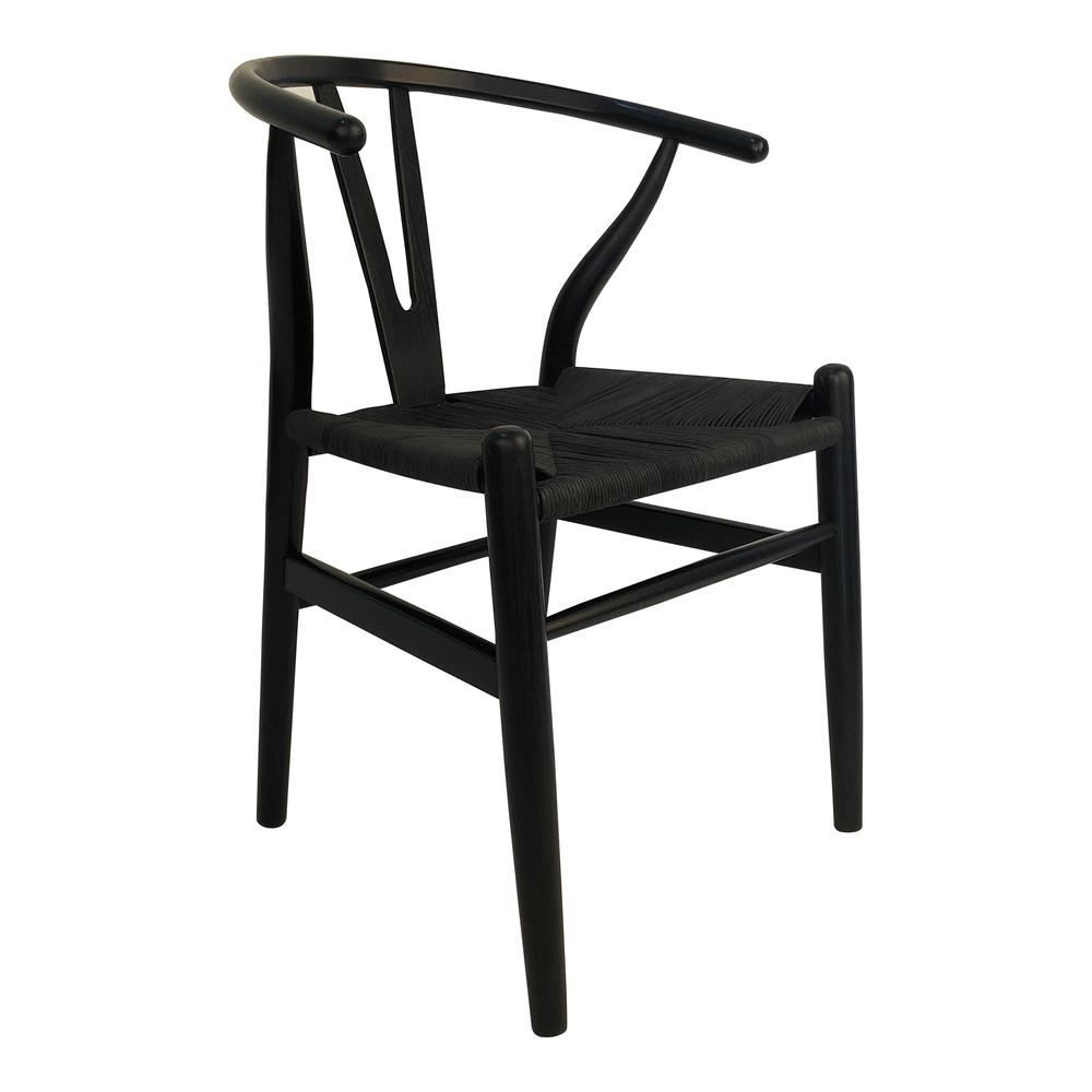 Ventana Dining Chair, Black - Set of Two