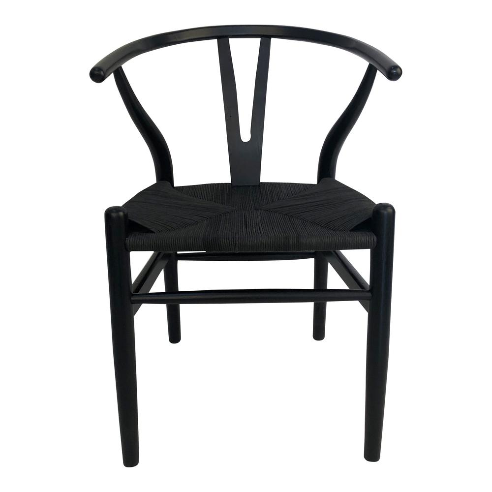 Ventana Dining Chair, Black - Set of Two