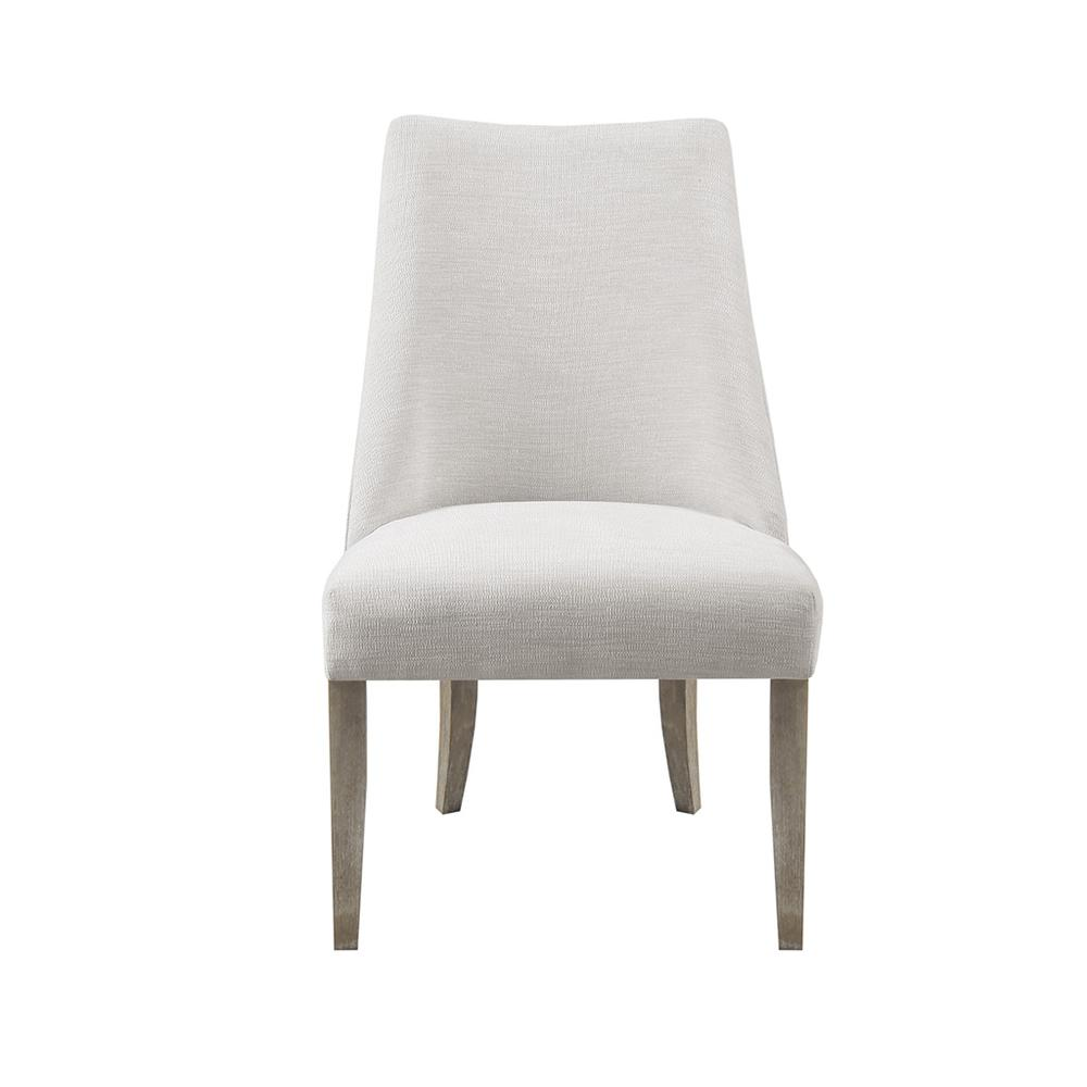 Winfield Upholstered Dining Chair, Ivory (Set of 2)