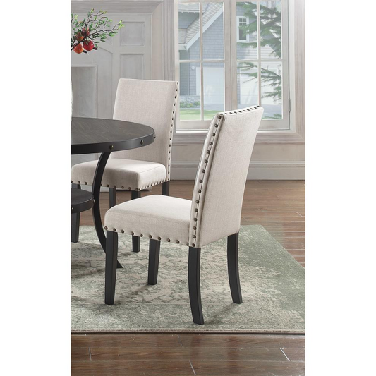 Darlington Dining Side Chair, Antique Black (Set of 2)